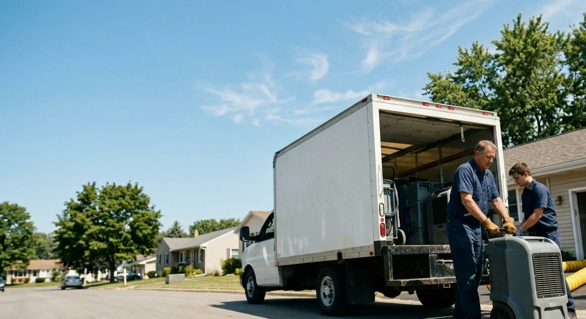 Water Damage Cleanup in Waynesfield, OH near me